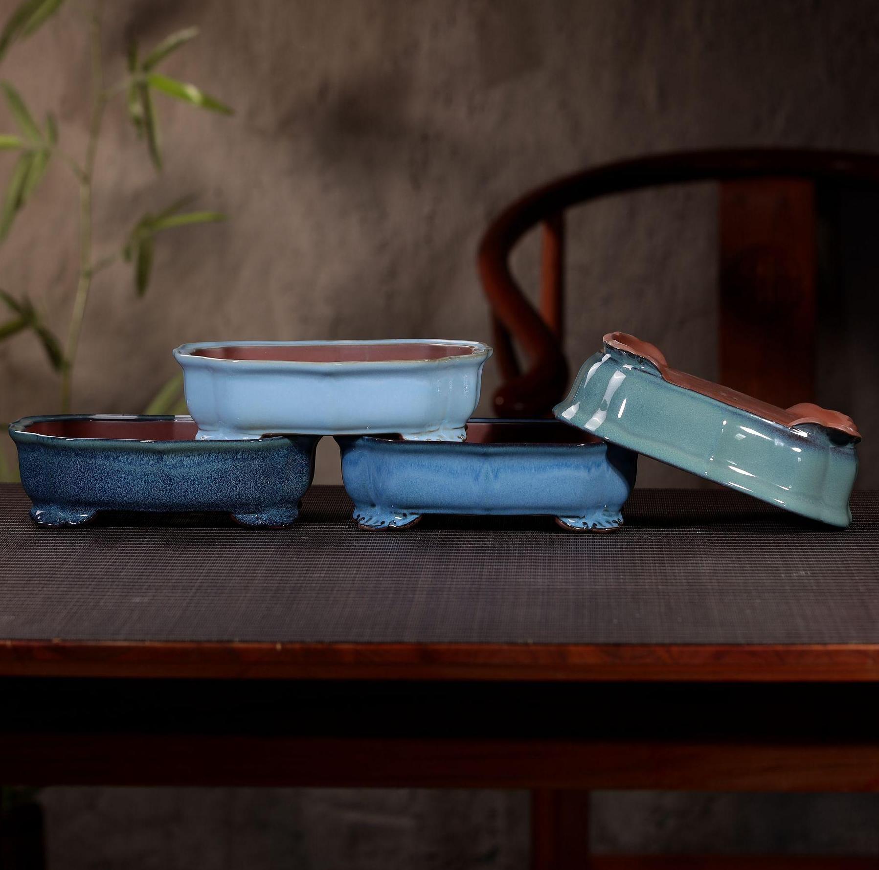 Glazed Bonsai Pots